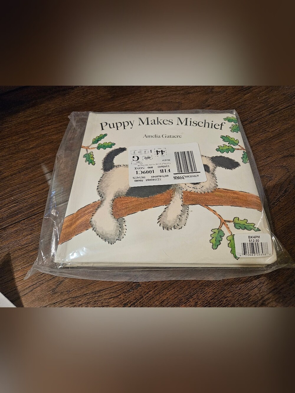 Jellycat Puppy Makes Mischief Book - Board Book New In The Packaging Cool New .